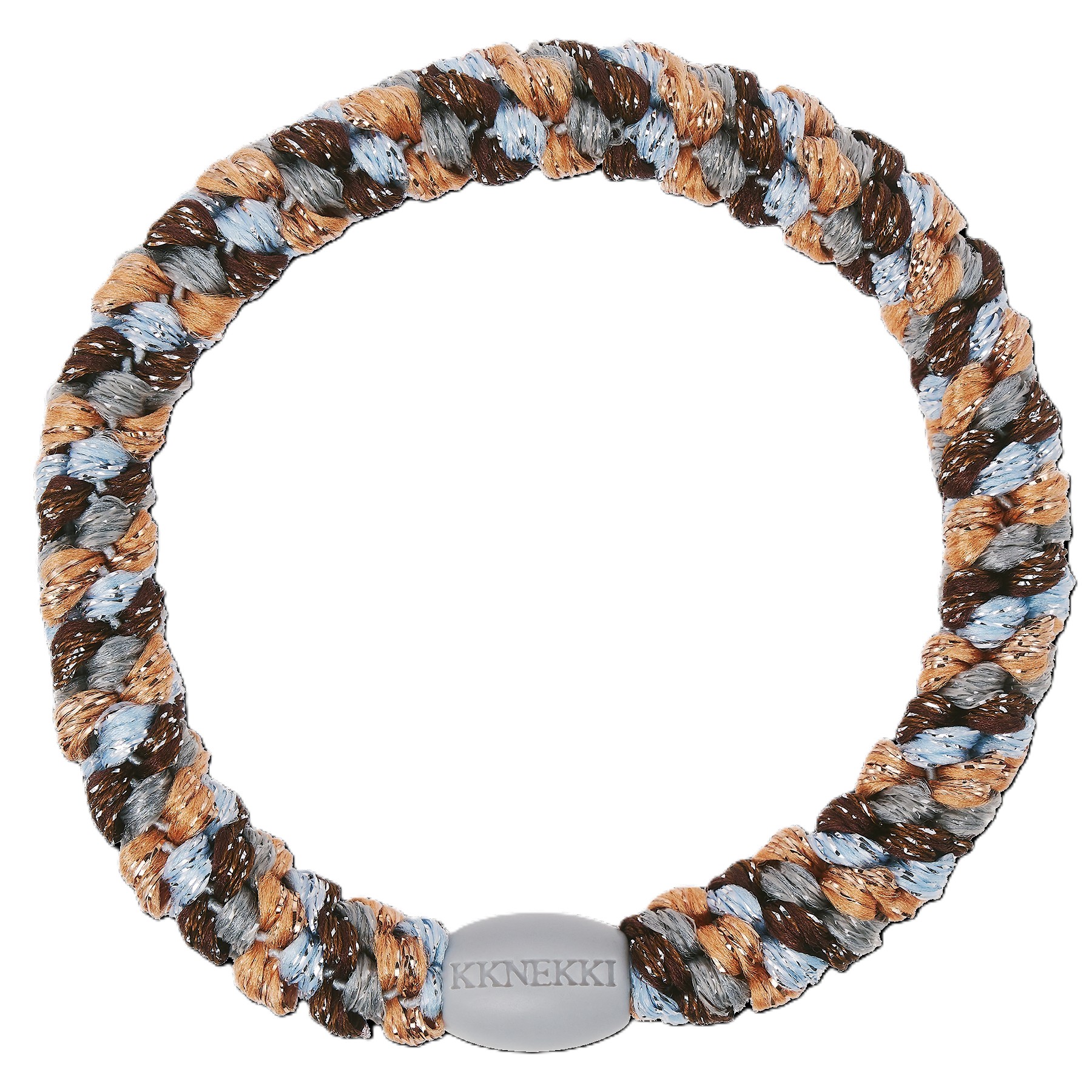 KKNEKKI Haarelastiek Mix Rosegold-Seablue