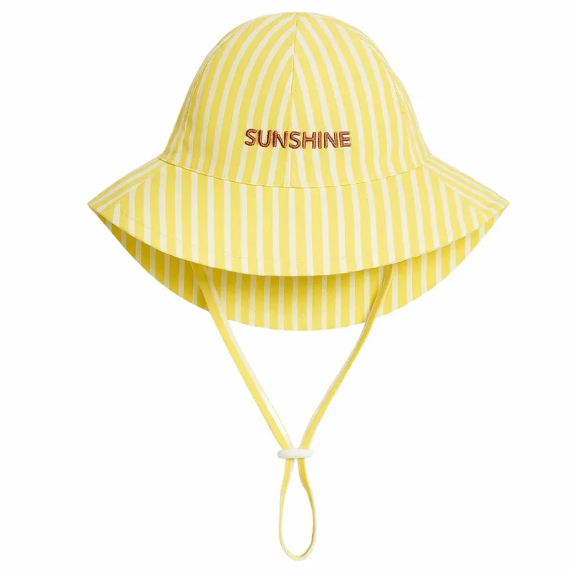 Chamaye Zonnehoedje Large Sunshine Geel-Wit