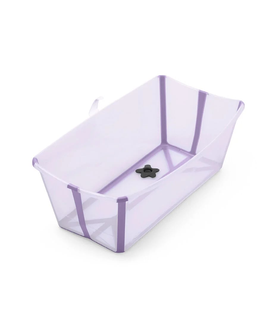 Stokke Flexi Bath Transparant Lavender 0-4 jaar 64x24x34 cm
