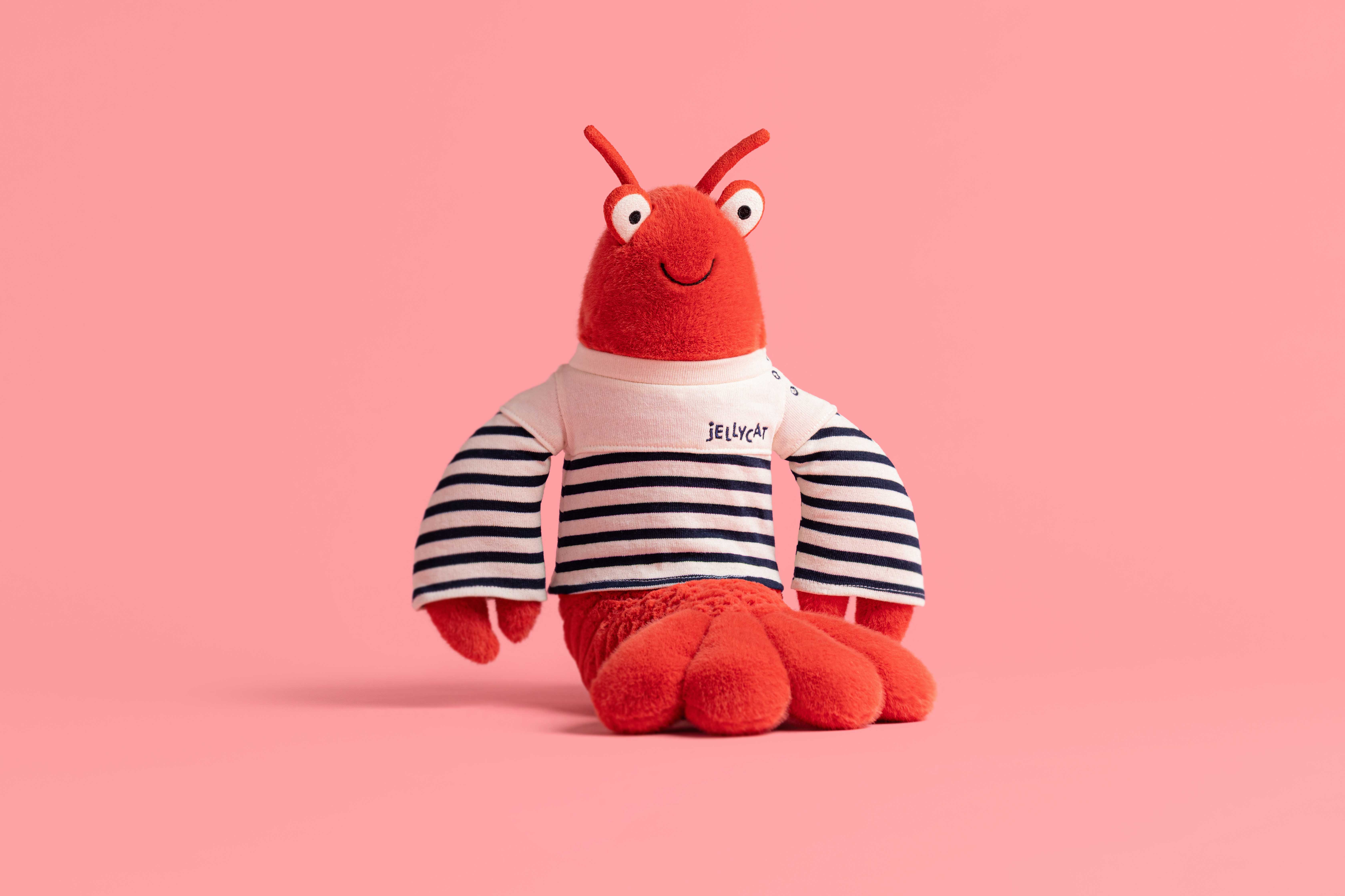 Jellycat Knuffel Larry Lobster Sailor Outfit 9x24x28 cm