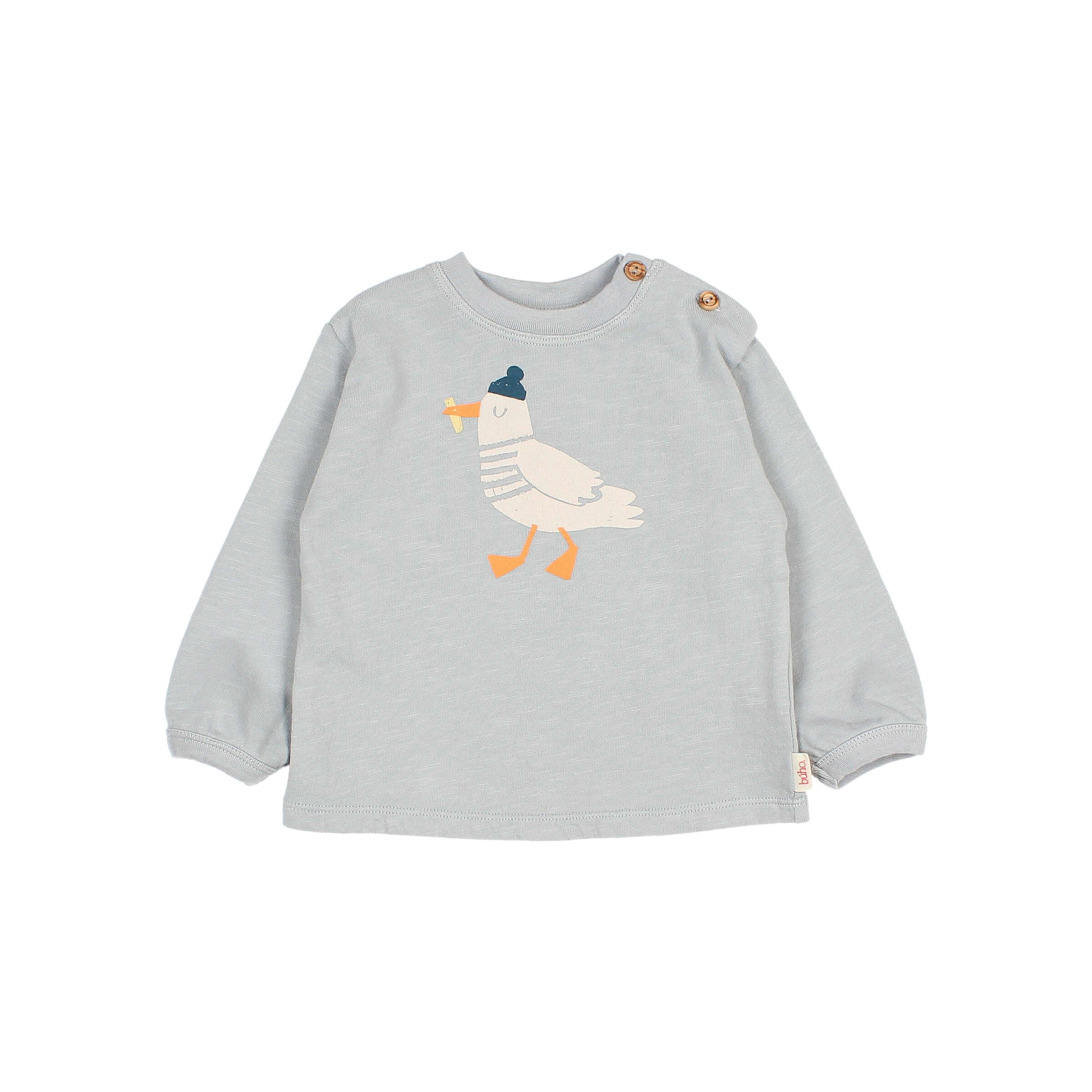 Buho Baby T-shirt Lm Bird Cloud