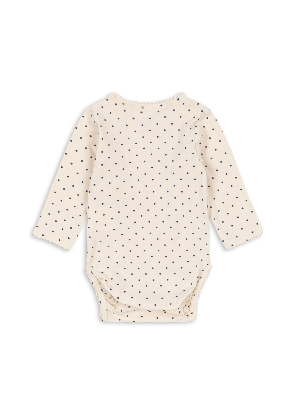Konges Slojd Newborn Body Basic Lm Gots Blue Dot