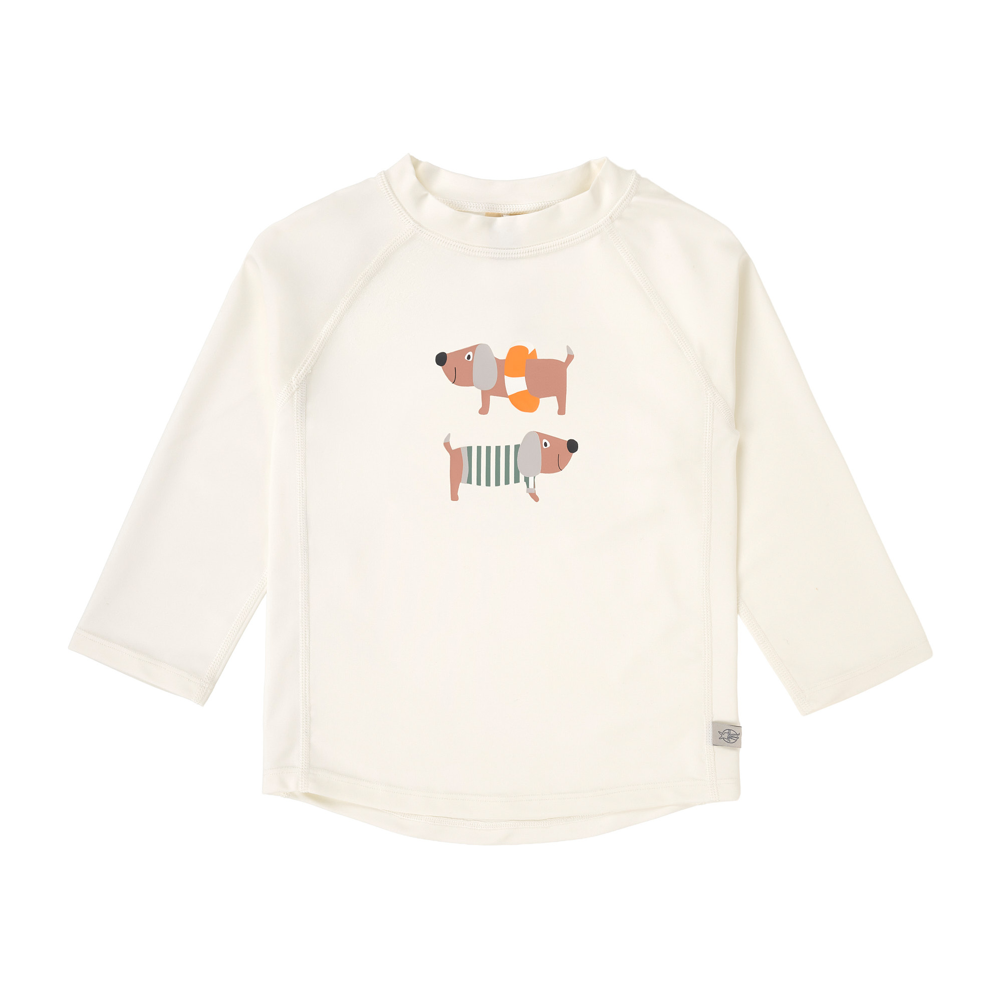 Lässig T-shirt Lm UV Rashguard Beach Dog Orange-Dark Sea