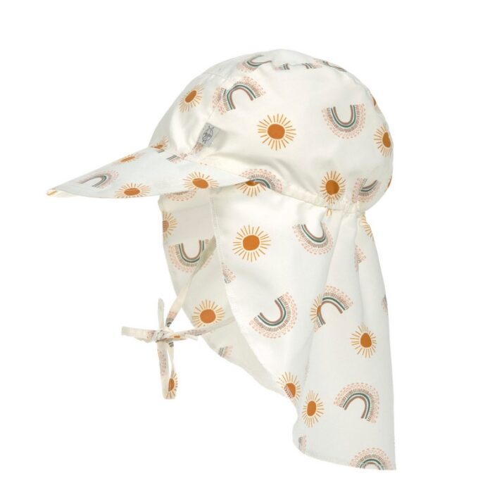 Lässig / UV zonnehoedje met nekflap / rainbow nature