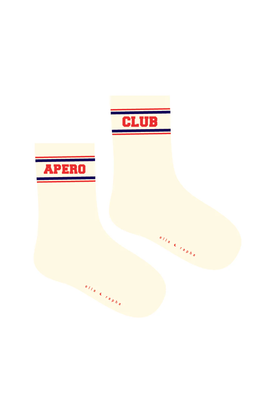 Elle and Rapha Kids Sokken Apero Club