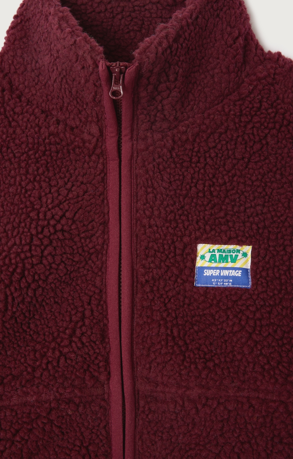 American Vintage Kids Jas Hoktown Bordeaux Chine