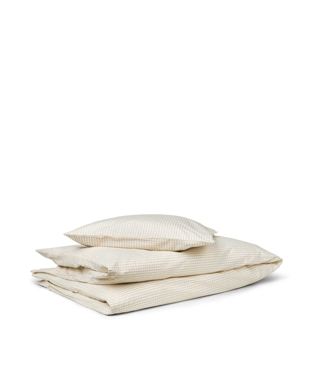 Dear April Dekbedovertrek Juno Junior Zipper Mini Check 100x140 cm - 40x45 cm