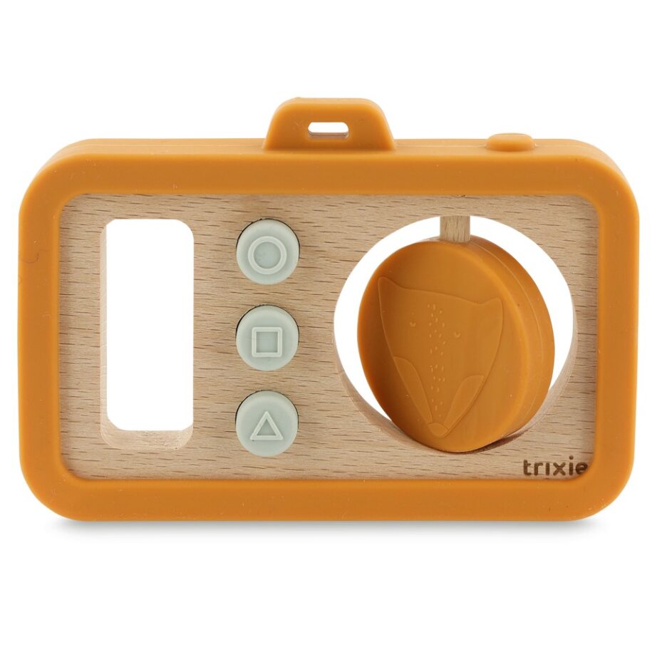 Trixie Baby Camera Hout met siliconen Mr. Fox