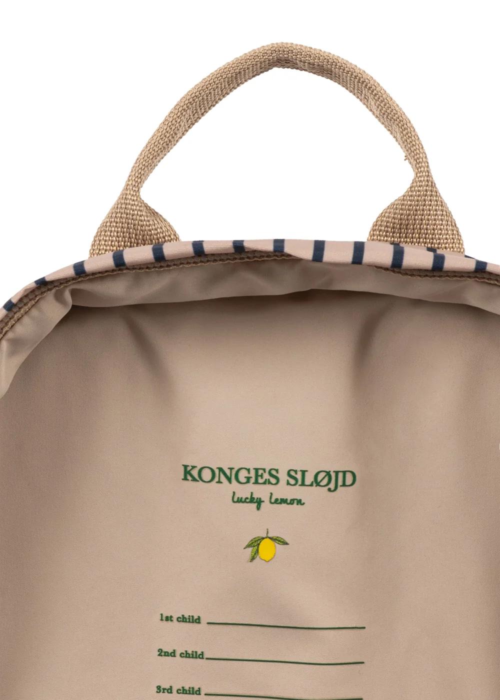 Konges Slojd Rugzak Nohr mini Stripe La Mer