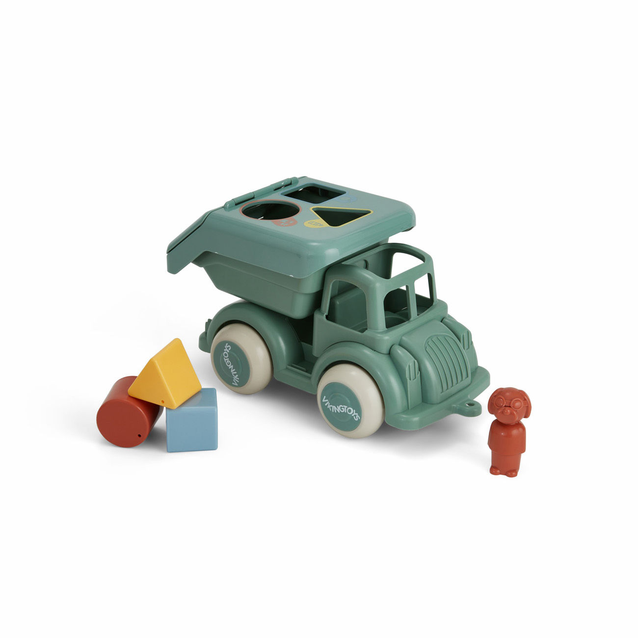 Viking Toys Vuilniswagen met Figuren