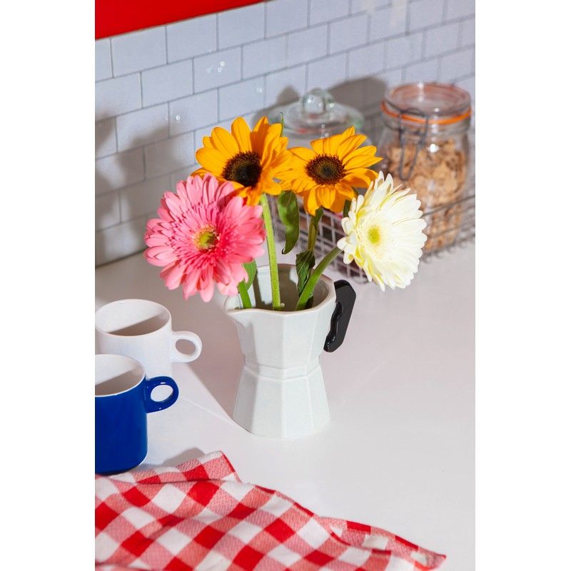 Doiy Vaas Good Morning Moka 12.5x16.5x14 cm - Keramiek