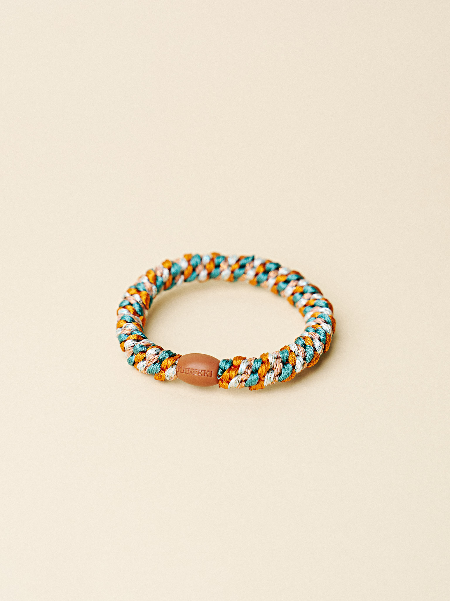 KKNEKKI Haarelastiek Mix Terracotta Teal