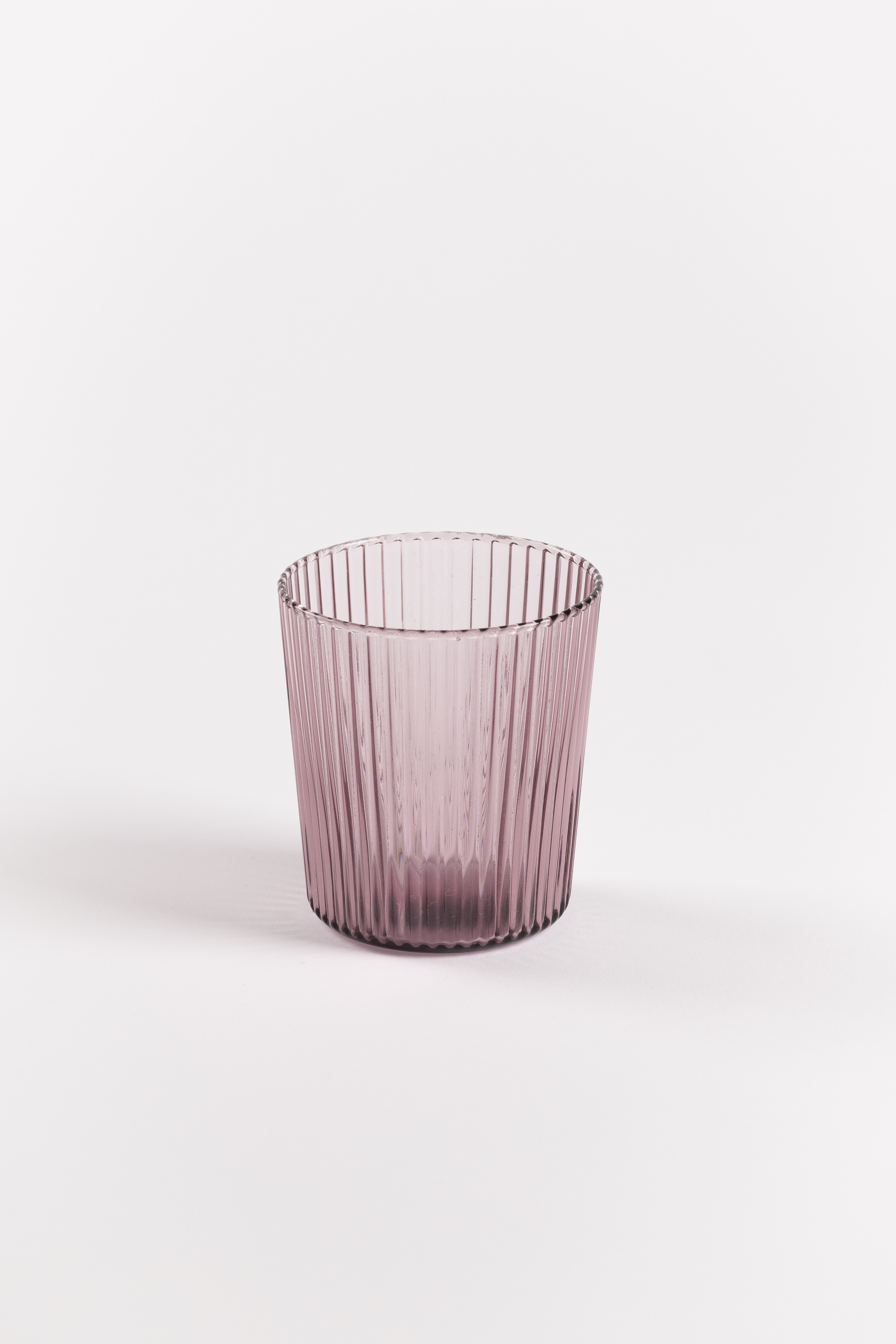 Paveau Ribbed Glas Broome Mauve 180ml - 7.5x8.3 cm