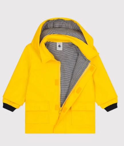 Petit Bateau / babyjasje / geel