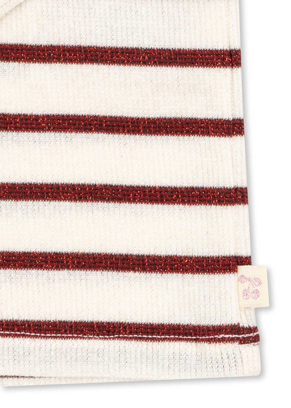 Konges Slojd T-shirt Lm Roli Stripe Creamy Stripe - 7 jaar