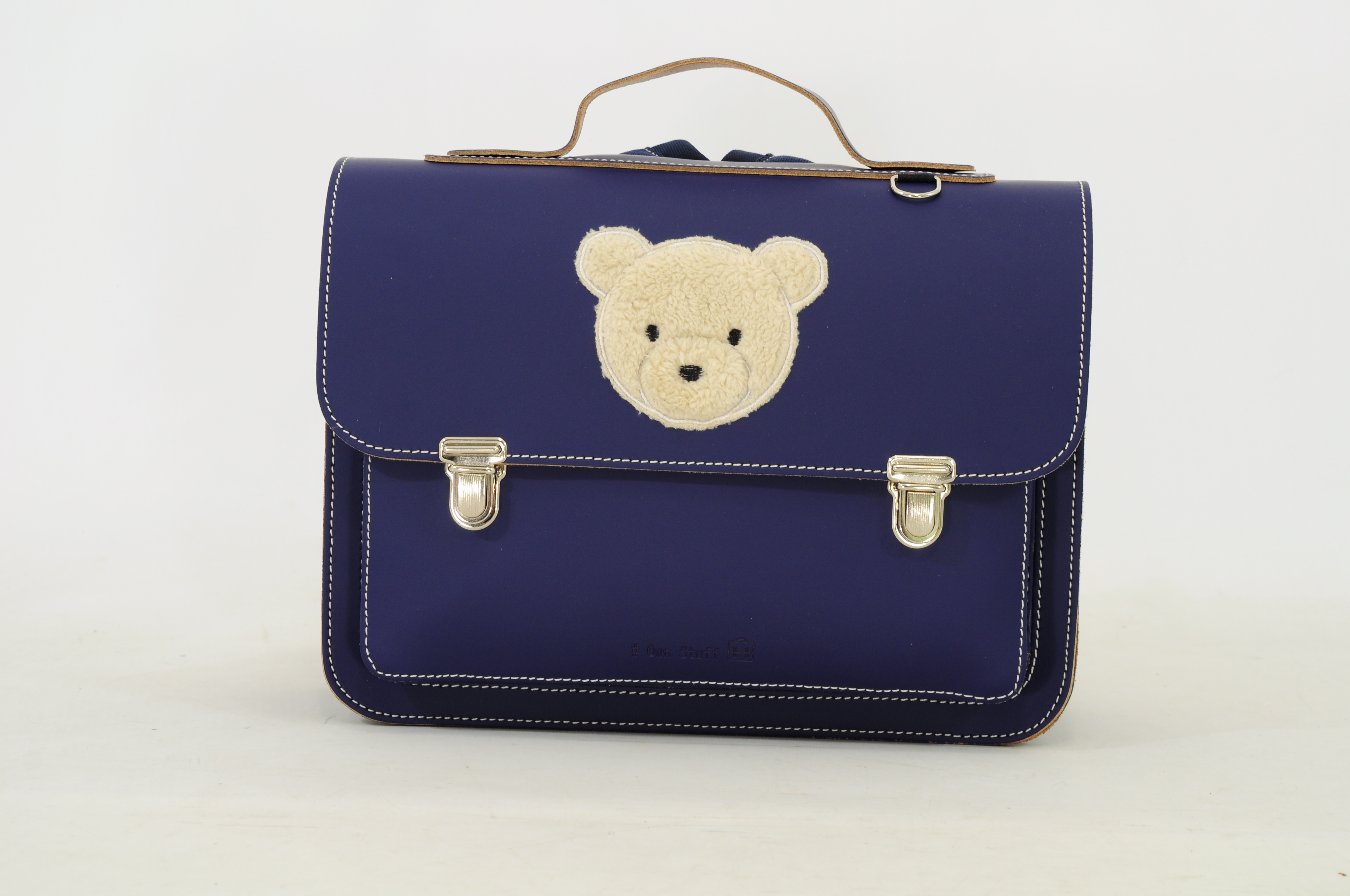 Own Stuff Boekentas Kleuter Fantasy Teddy Marine 31.5x12x24 cm