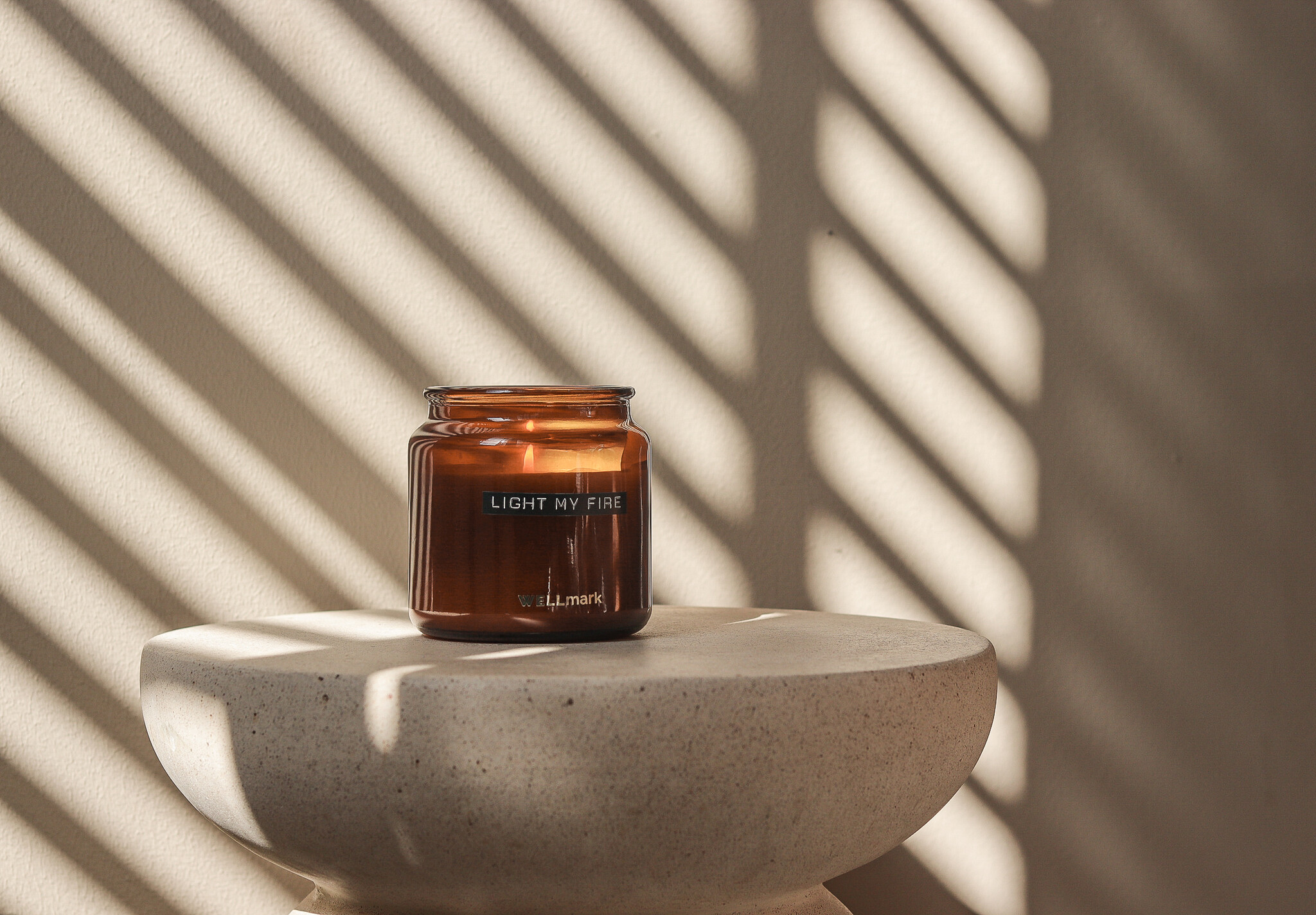 Wellmark Geurkaars Cedarwood Light My Fire - Amber