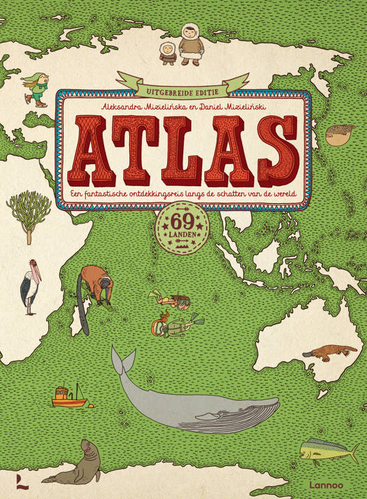 Atlas 69 Landen - Aleksandra Mizielinska