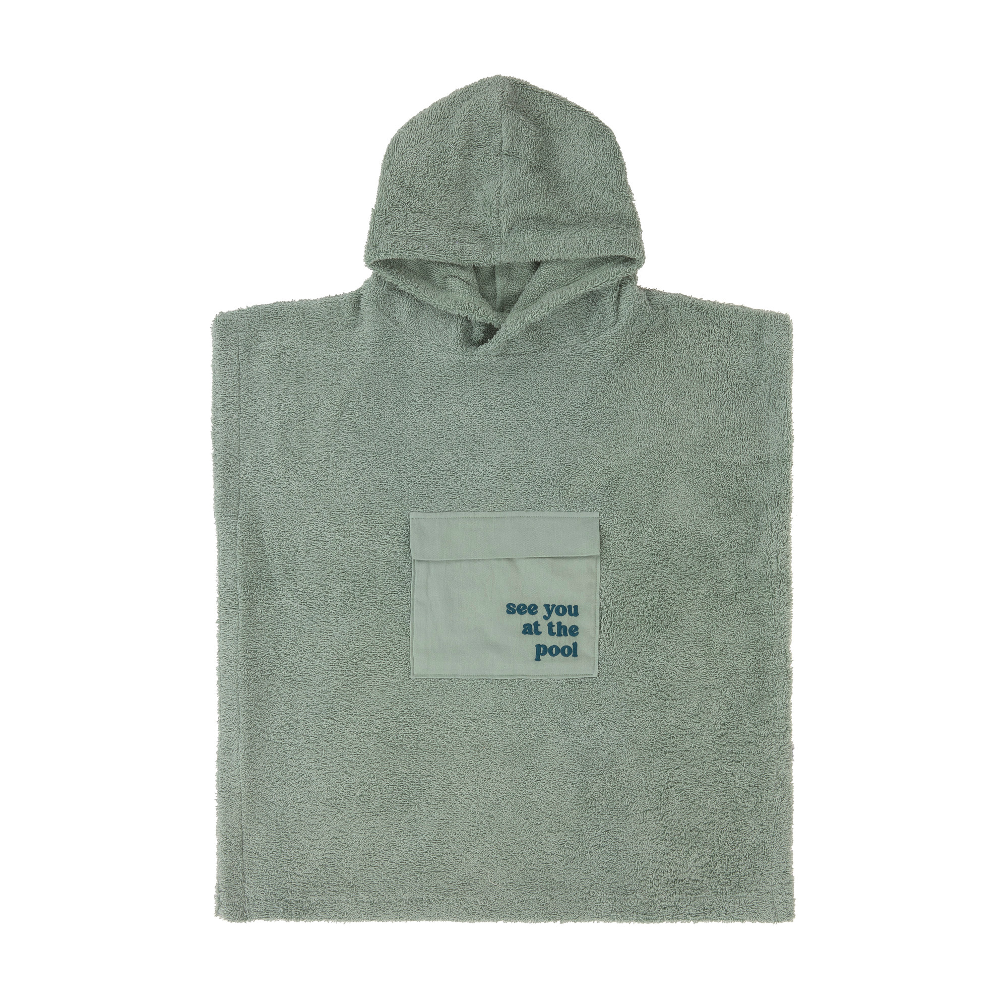 Lässig Poncho Terry Surf Green
