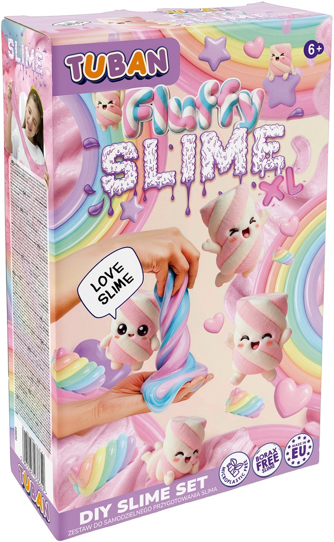 Tuban DIY Set Slijm Fluffy XL +6j