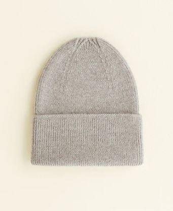 Hvid Baby Beanie Fonzie Pebble Newborn