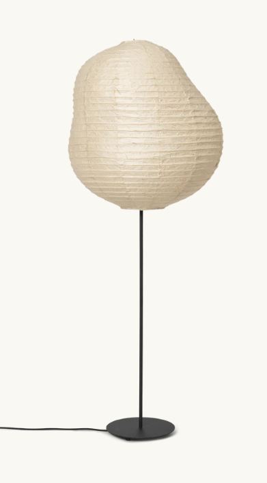 Ferm Living Vloerlamp Kurbis Tall Natural Black