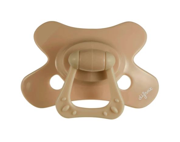 Difrax Fopspeen Natural Pure Caramel +6 maand