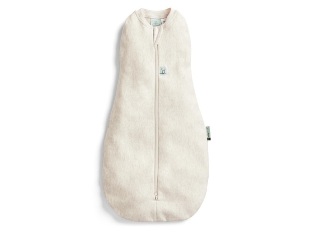 Ergopouch Inbakerslaapzak Cocoon Oatmeal Marle -Tog 0.2 - 3-6 maand