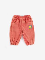 Bobo Choses Baby Broek Denim Tag