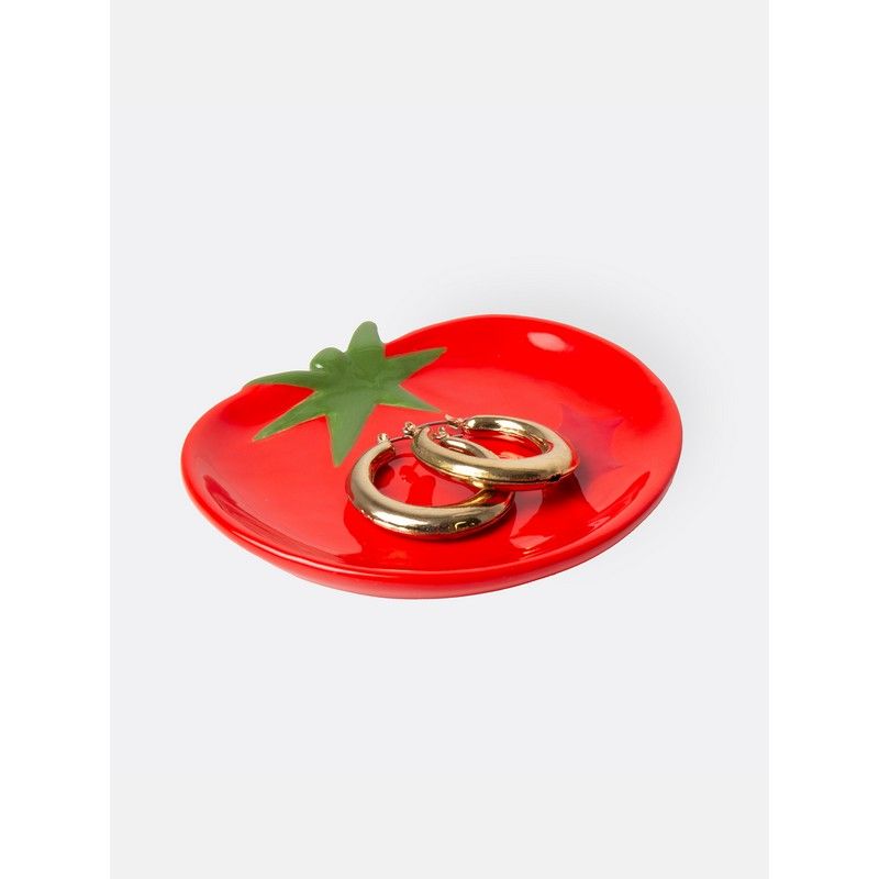 Doiy Tray/Schaaltje Dolce Vita Tomato 11x9 cm - Keramiek