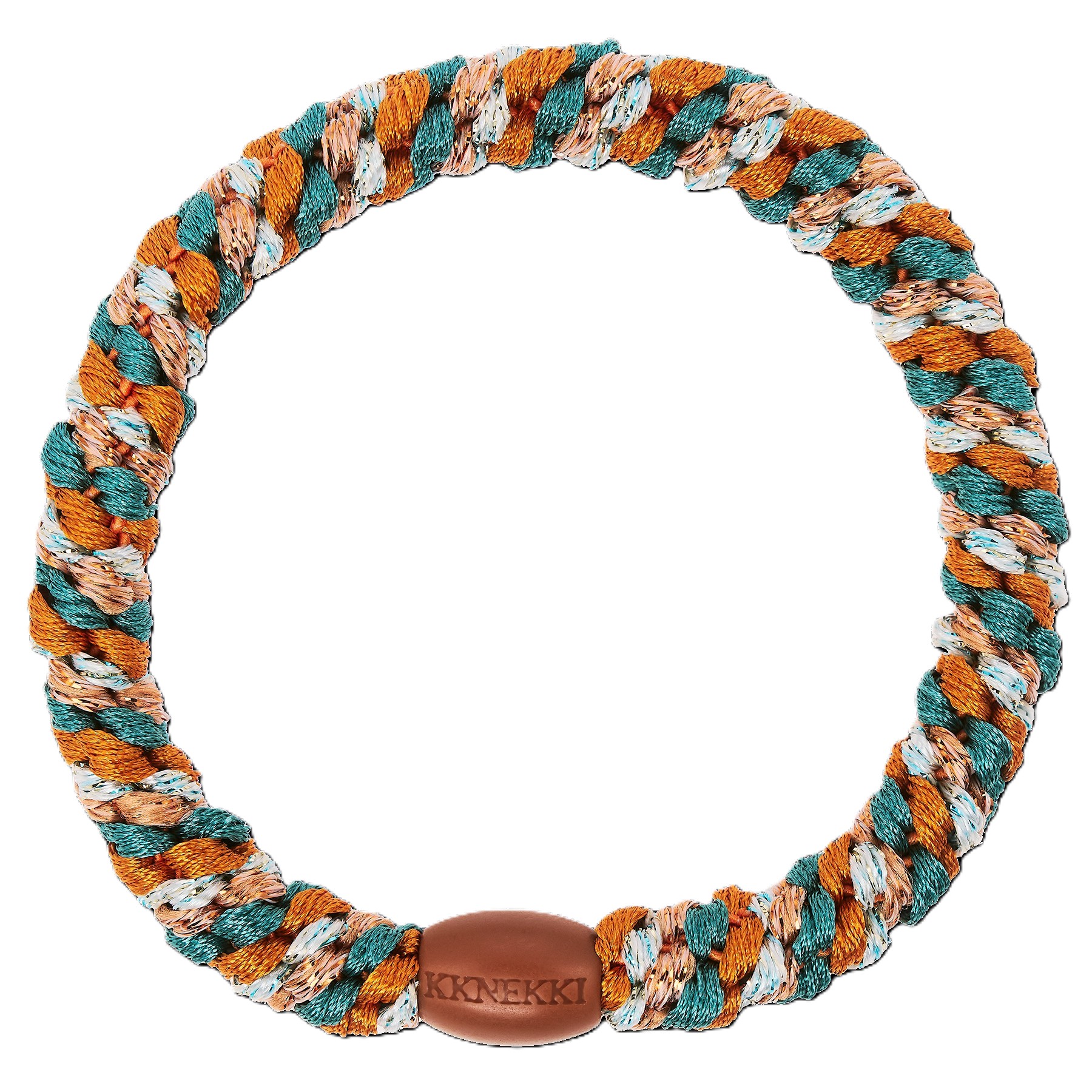KKNEKKI Haarelastiek Mix Terracotta Teal