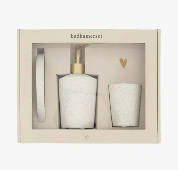 zusss / badkamerset / zand