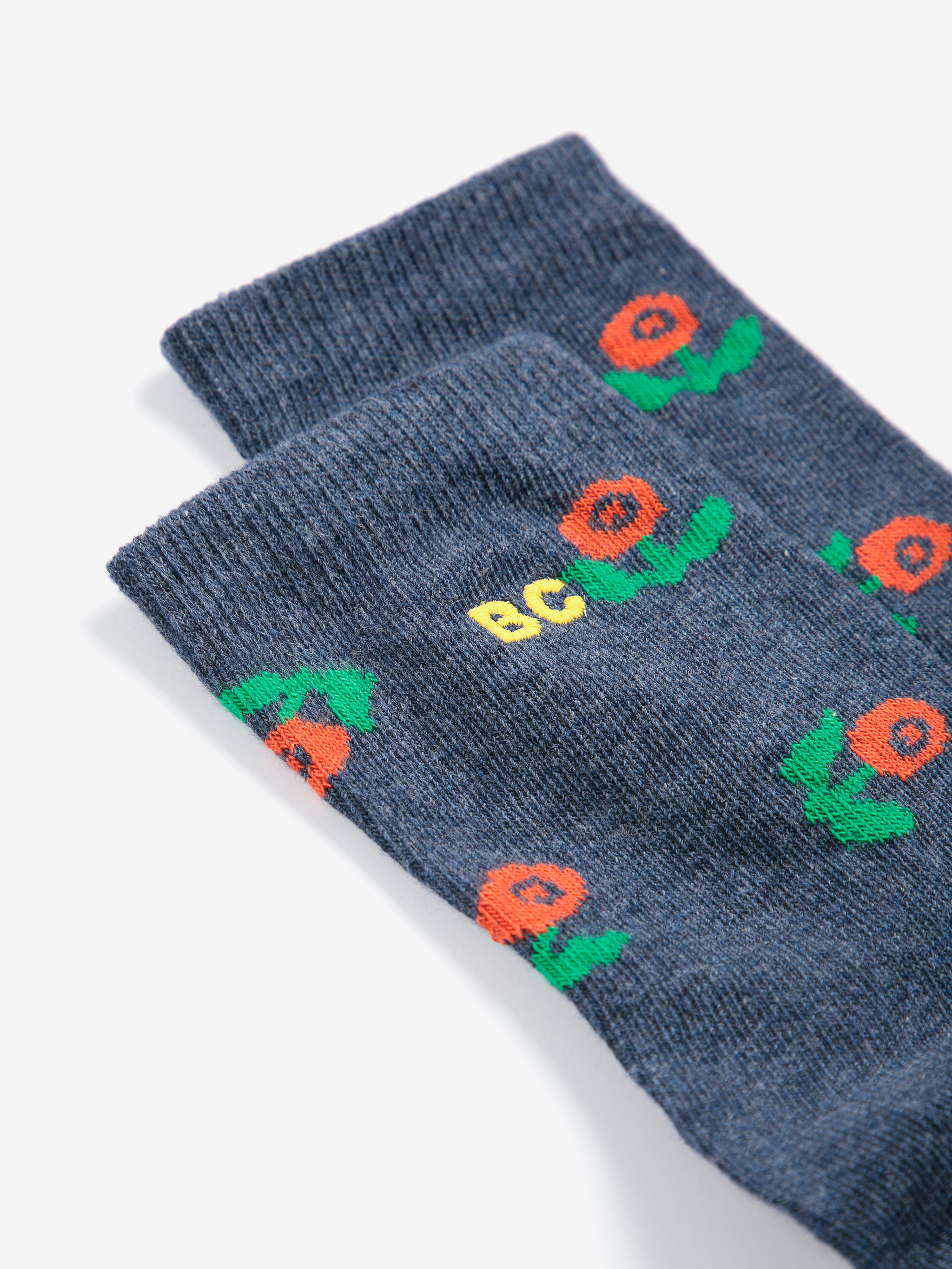 Bobo Choses Sokken Kort Stamp Bloom All Over - maat 32-34