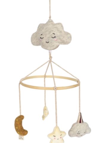 Konges Slojd Muziek Mobiel Moon & Star Sea Mist