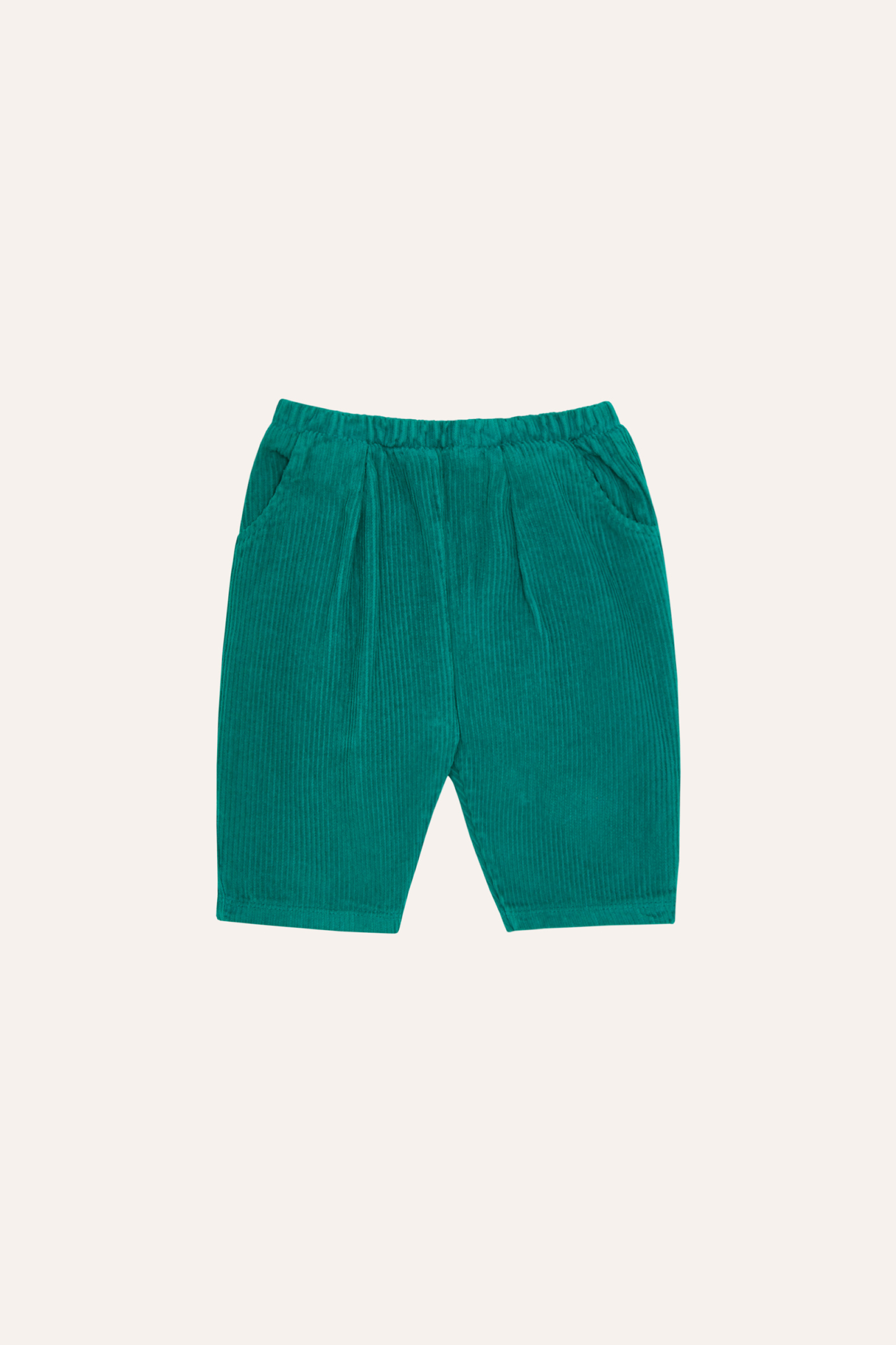 The Campamento Baby Broek Green Corduroy