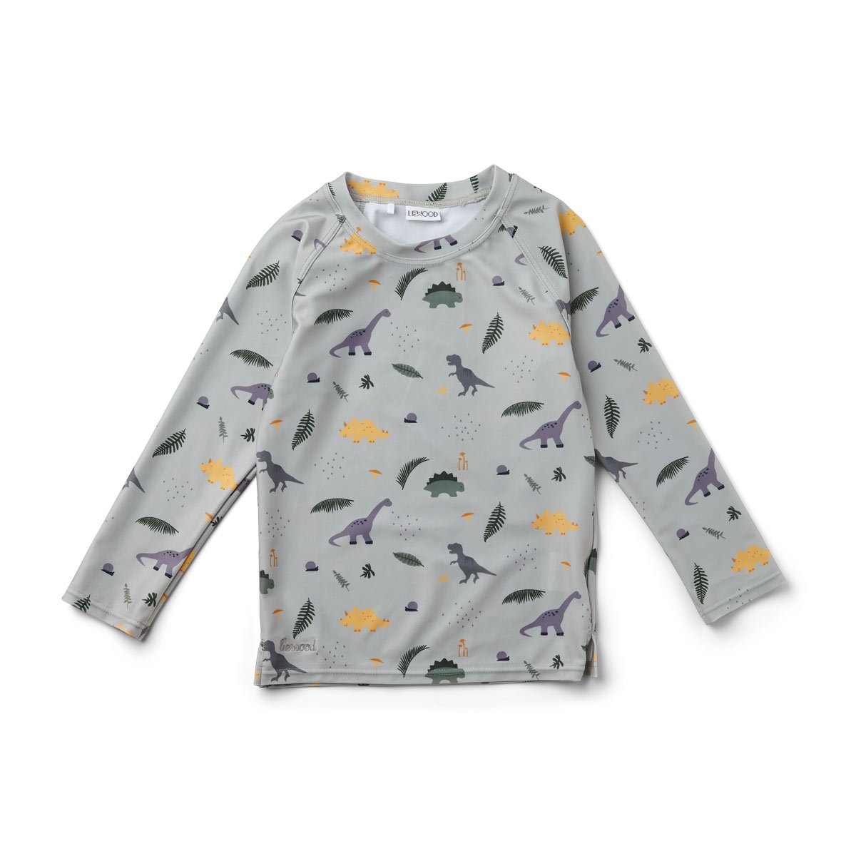 Liewood / Noah swim tee / Dino dove blue - 68-74