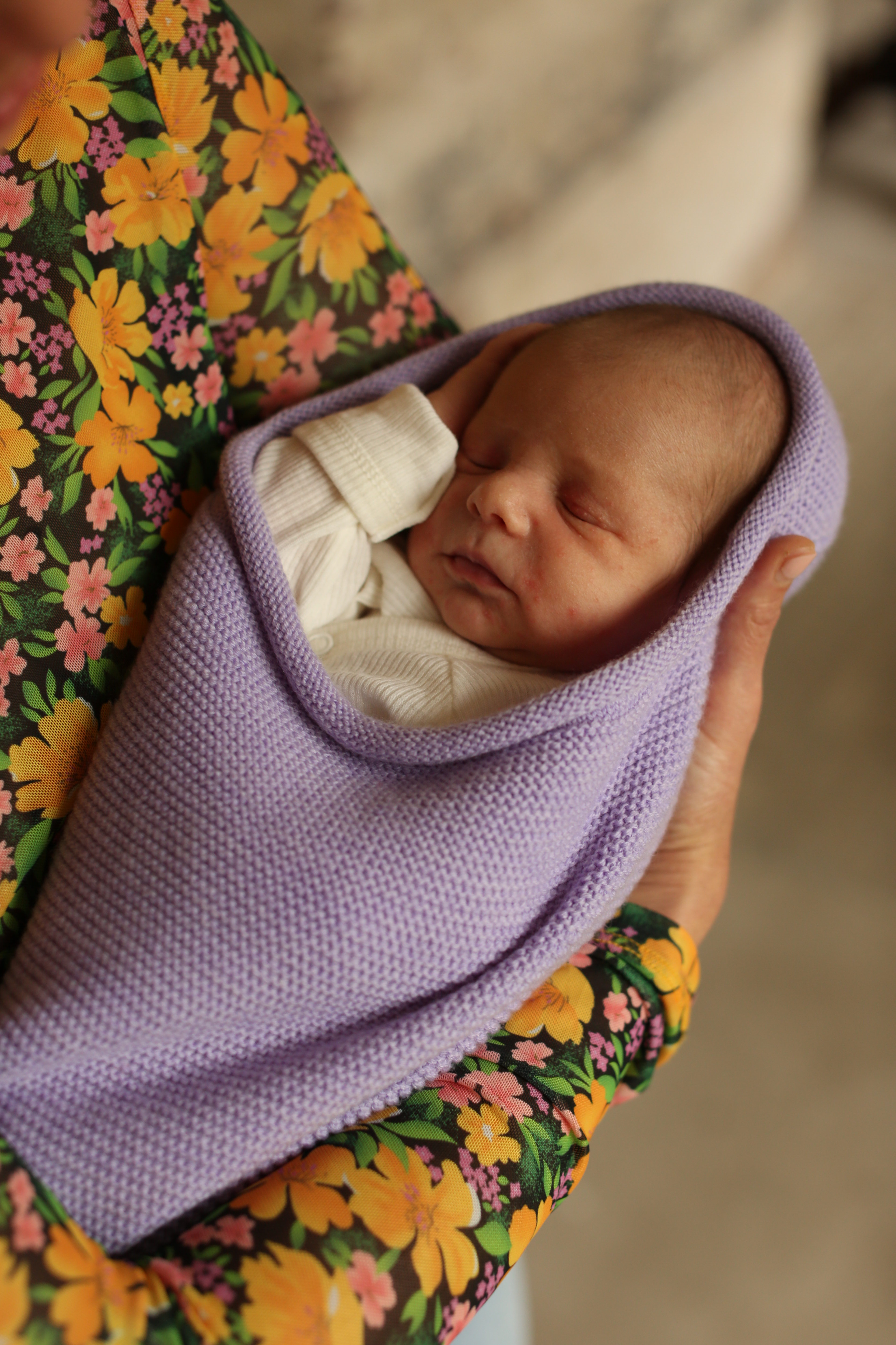 Hvid Cocoon Lilac