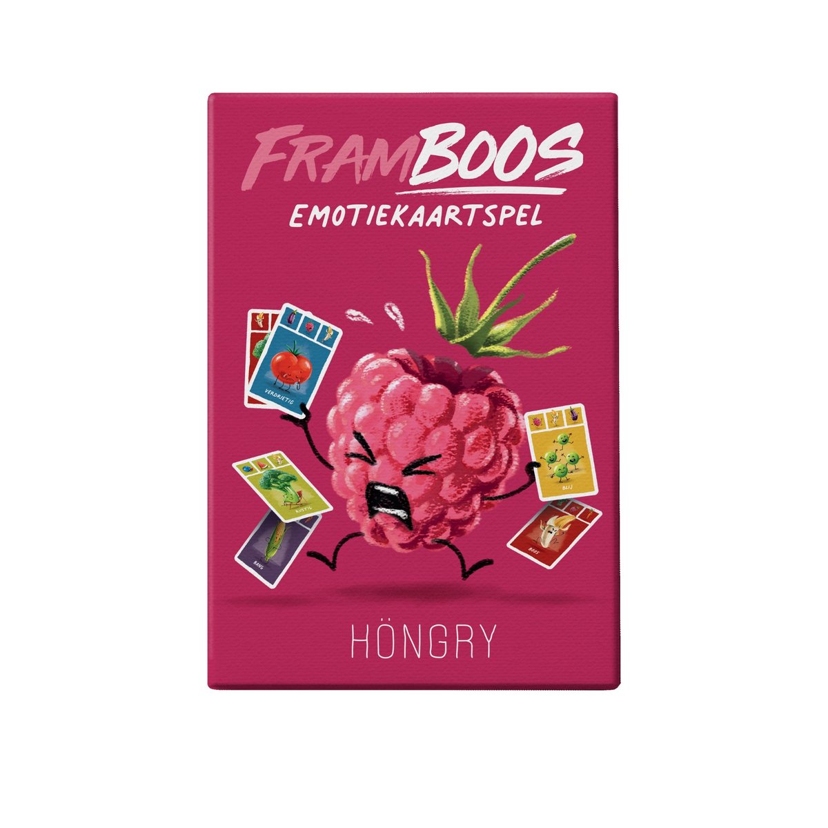 Hongry Emotiekaartspel Framboos 4+