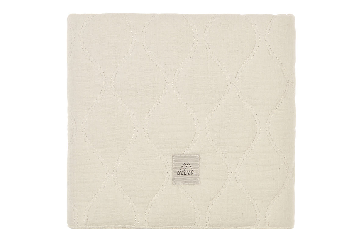 Nanami Wiegdeken Cotton Wave Beige  75x100 cm