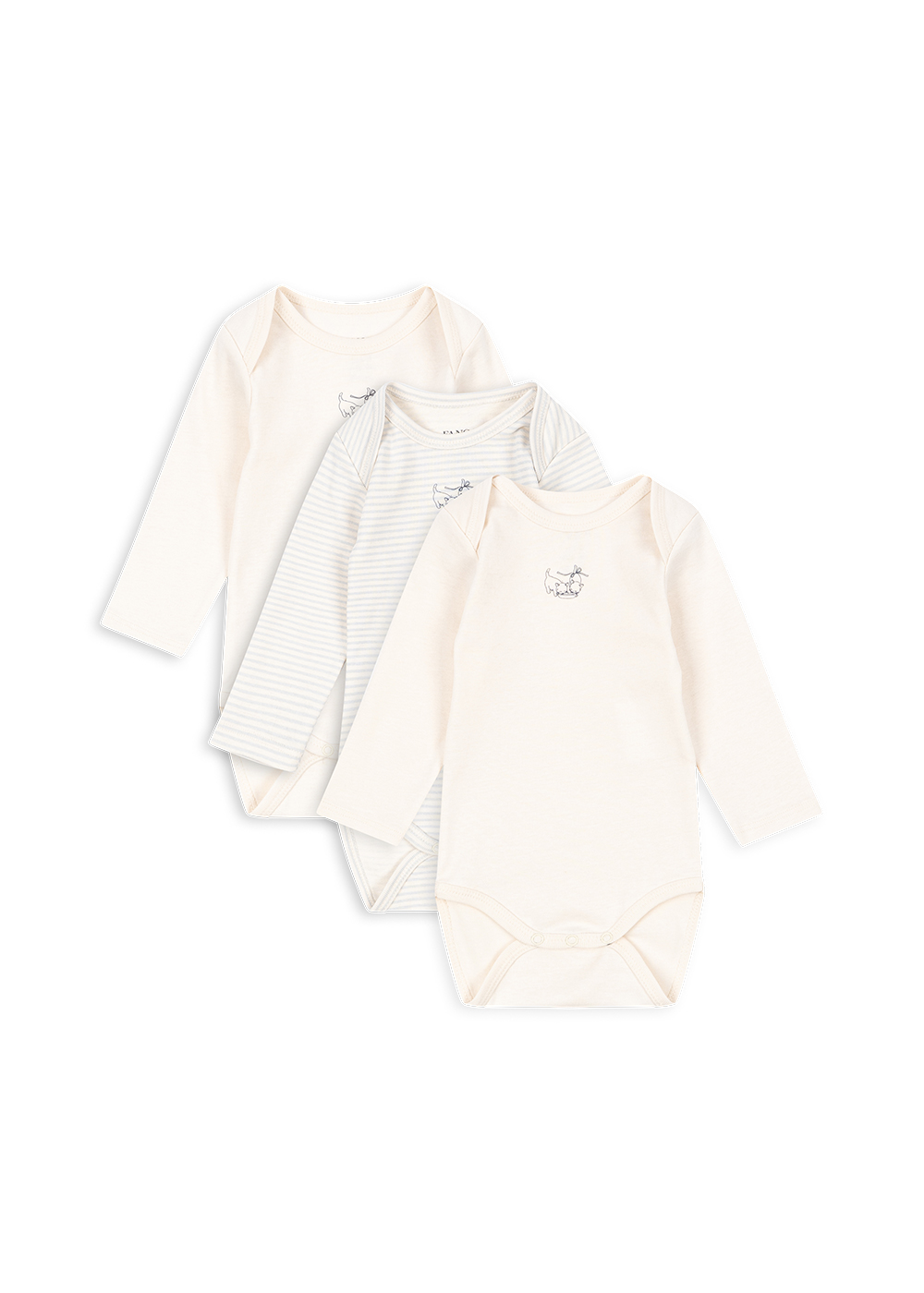 Fanga Body Fio Stripe Lm Blue Mix - 3 stuks