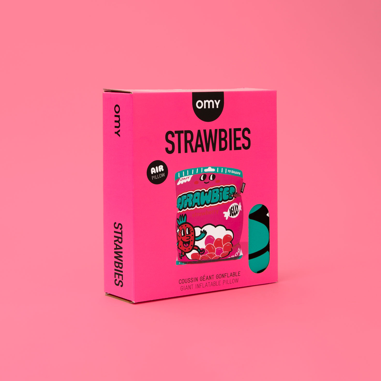 Omy Big Air Kussen Strawbies