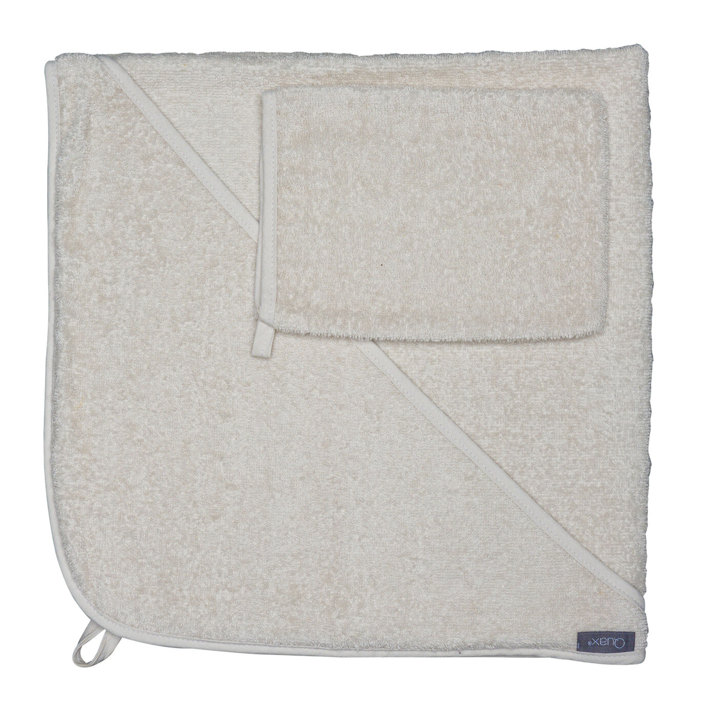 Quax Badcape met Washandje Clay