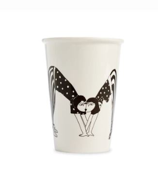 Helen B Beker XL M 320ml - Porselein - 9x12 cm