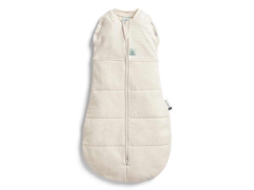 Ergopouch Inbakerslaapzak Cocoon Oatmeal Marle -Tog 2.5 - 0-3 maand