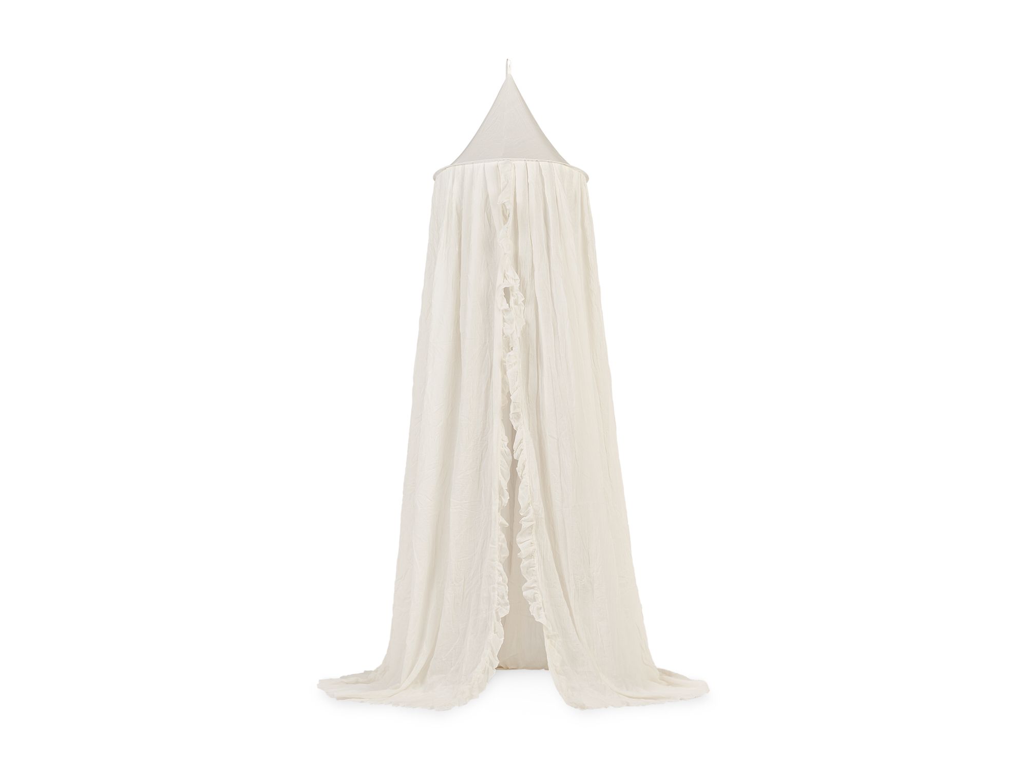 Jollein Sluier Vintage Ivory Ruffle 155 cm
