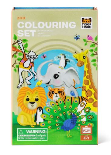 colouring set / zoo