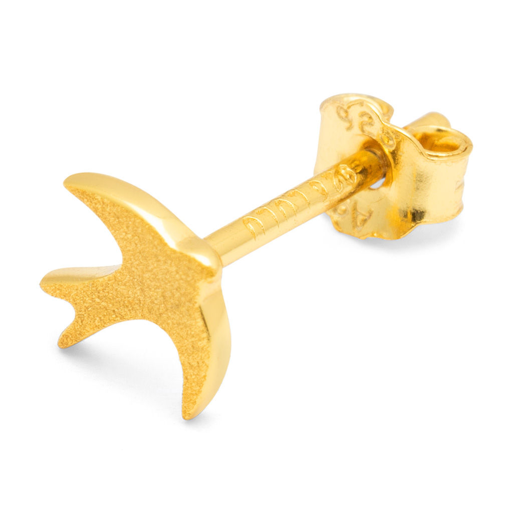 Lulu Copenhagen Oorring Swallow Gold Plated