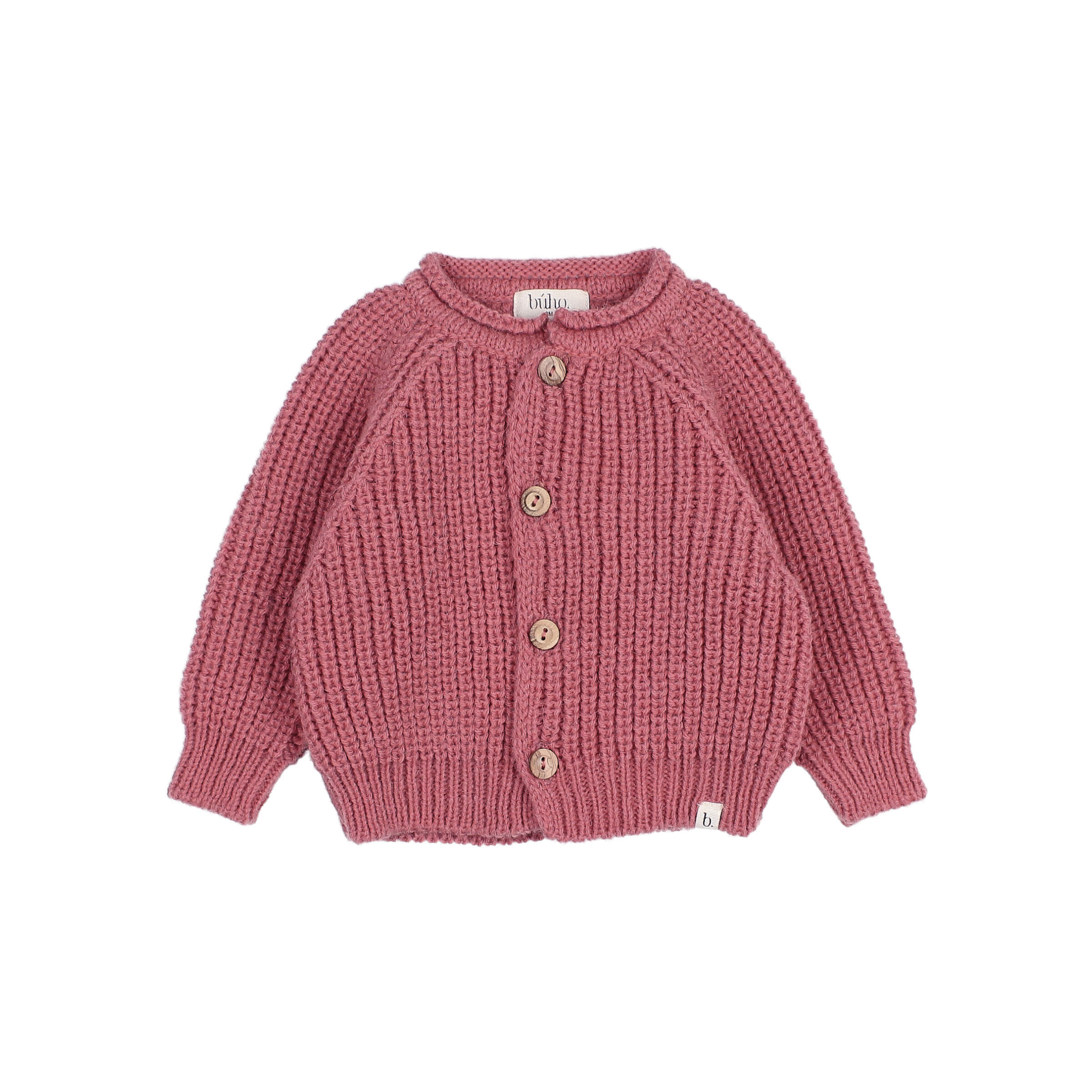 Buho Cardigan Soft Knit Blush
