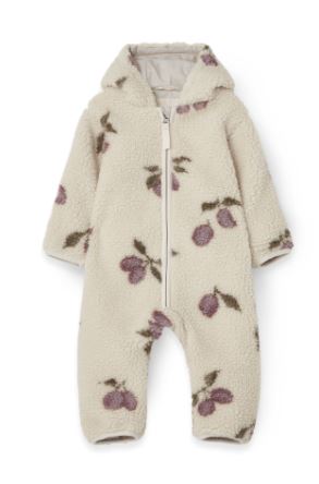 Garbo & Friends / pile overall / prune beige