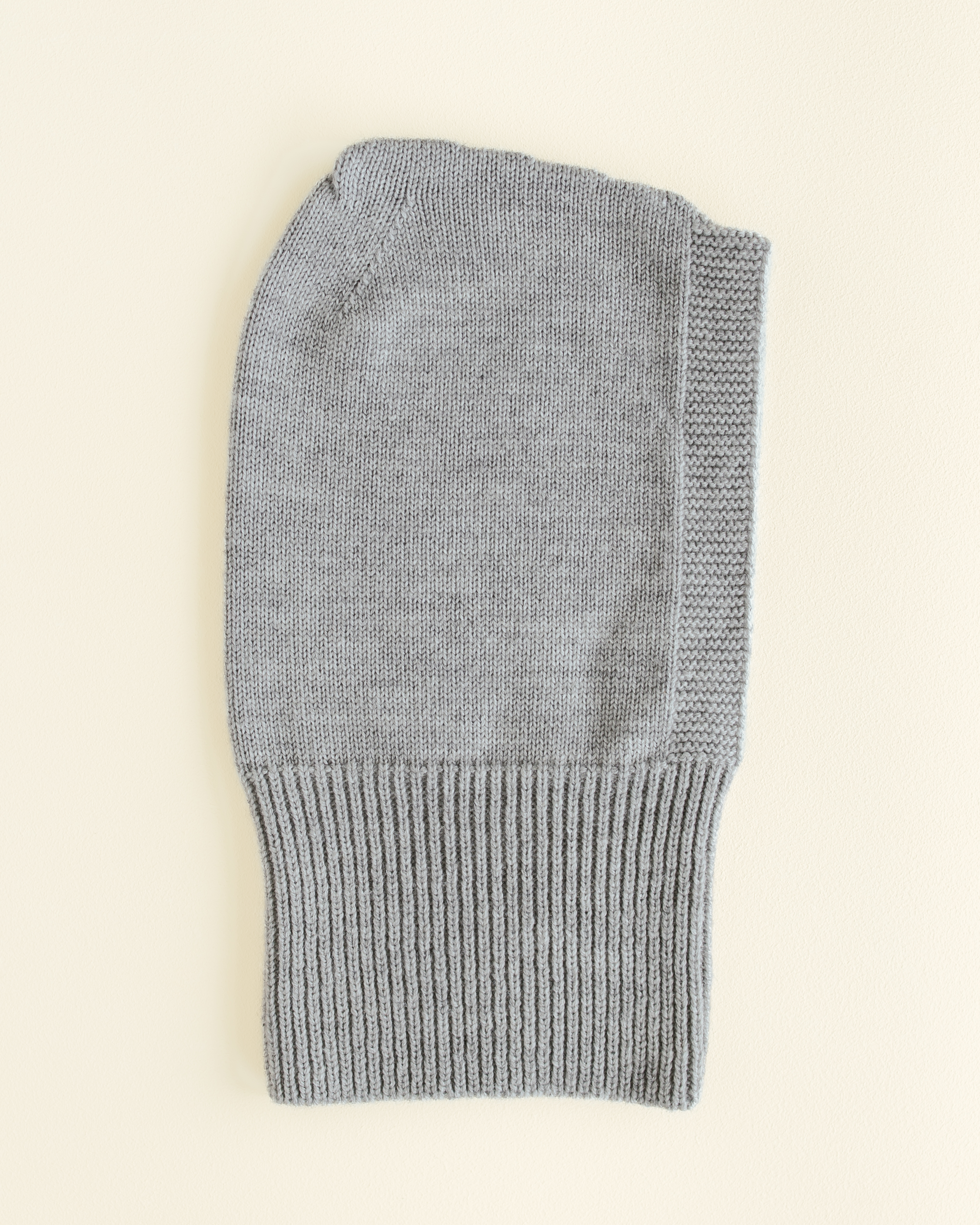 Hvid Kids Balaclava Eddy Grey Melange 3-5 jaar
